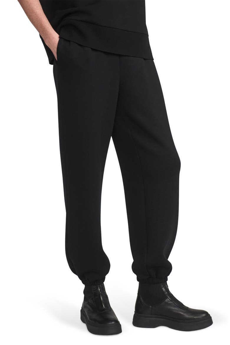 The Classic Cuff Jogger Pants, Main, color, BLACK