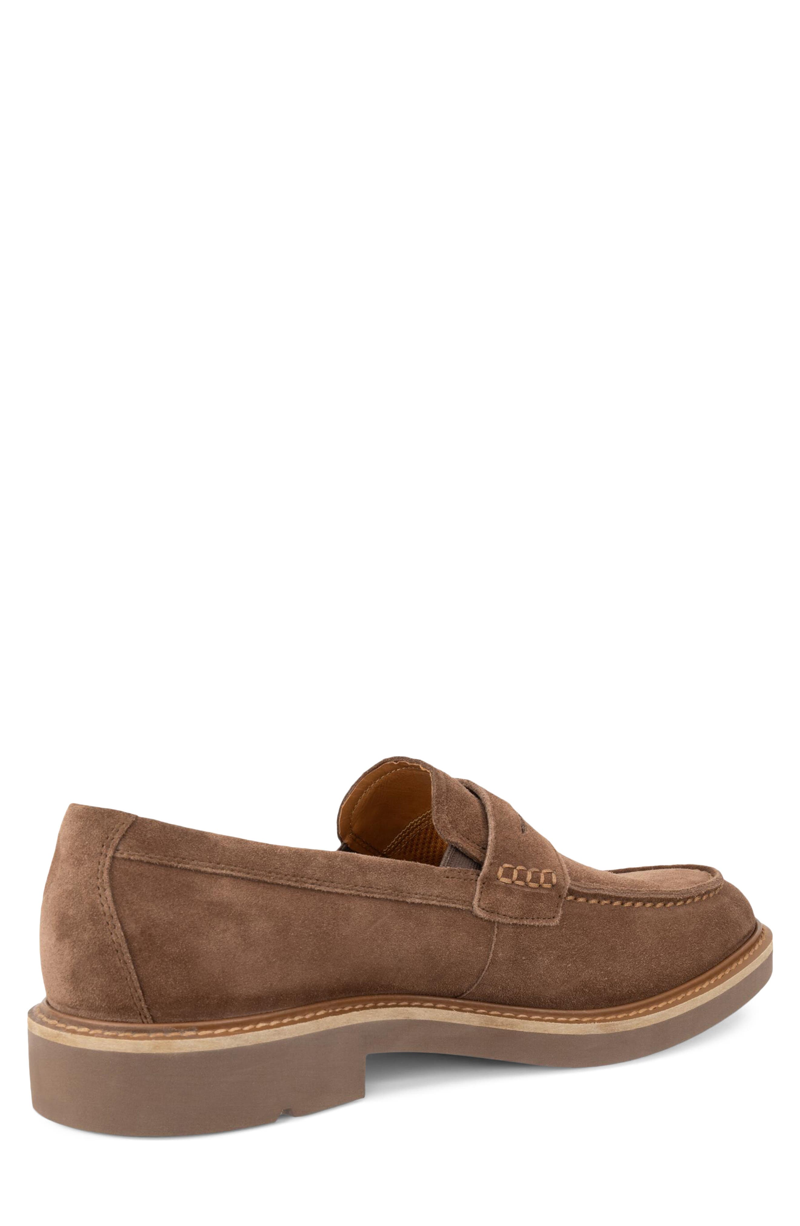 Metropole London Penny Loafer, Alternate, color, COCOA BROWN