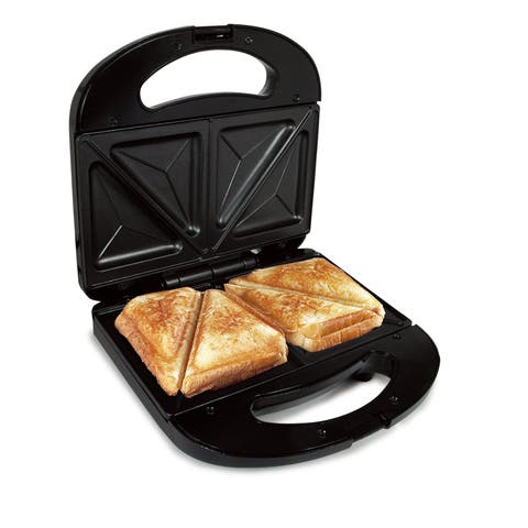 Compact Nonstick Electric Sandwich Grill