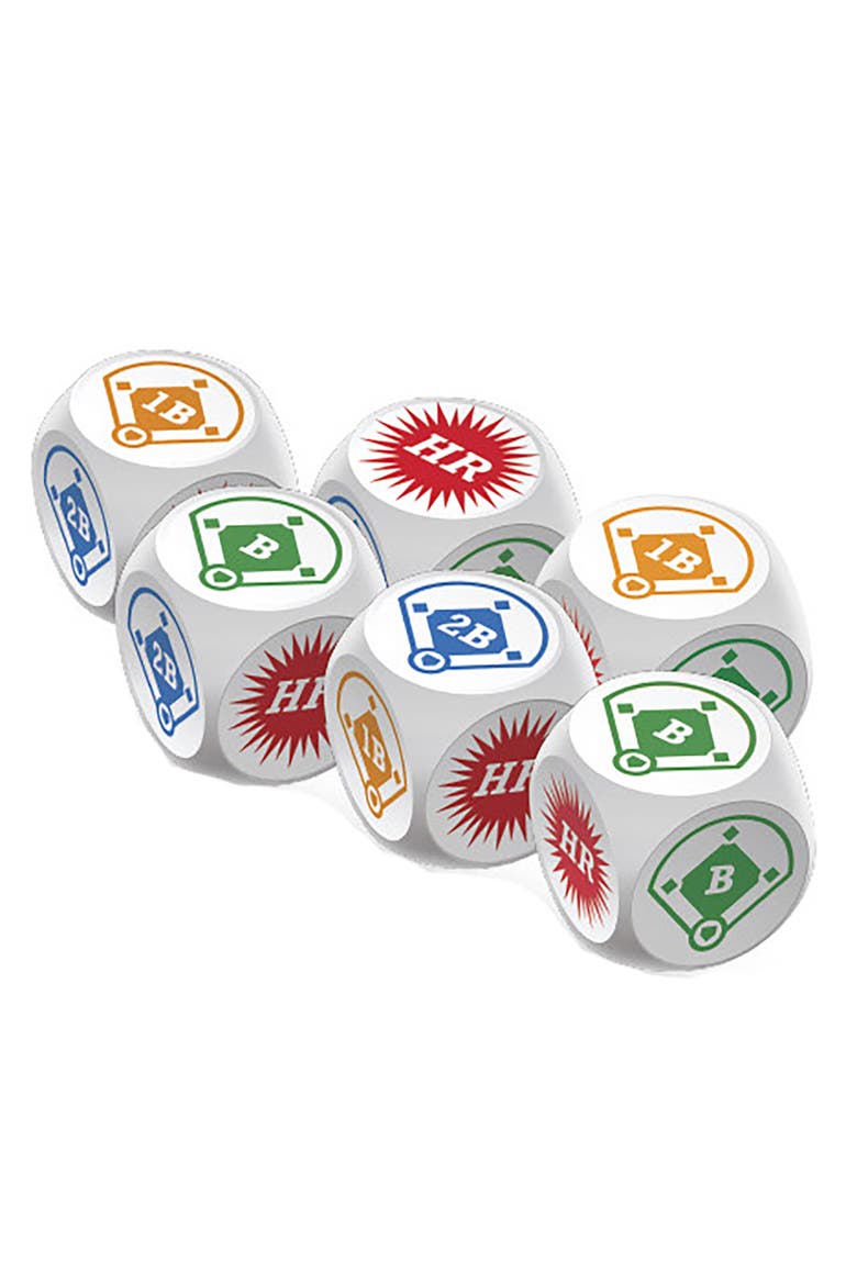Sports Dice, Baseball Roll it out of the Park, Alternate, color, Multicolored
