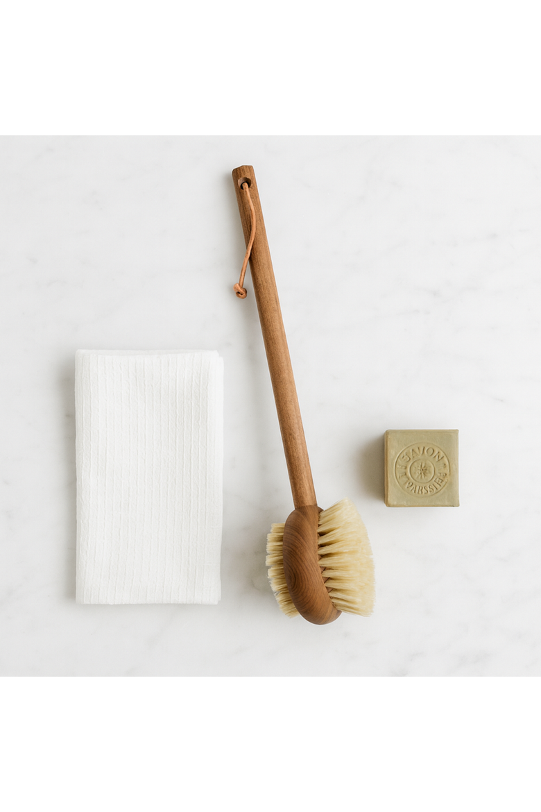 Andree Jardin Handled Heritage Bath and Body Brush, Alternate, color, Ash