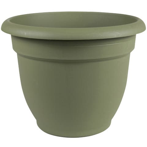 12 Inch Ariana Pot Planter,  Living Green