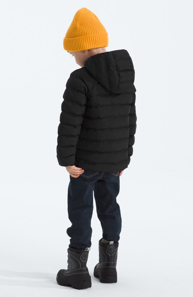 The North Face Kids' Perrito Reversible Water Repellent Jacket, Alternate, color, Tnf Black/ Smoked Pearl