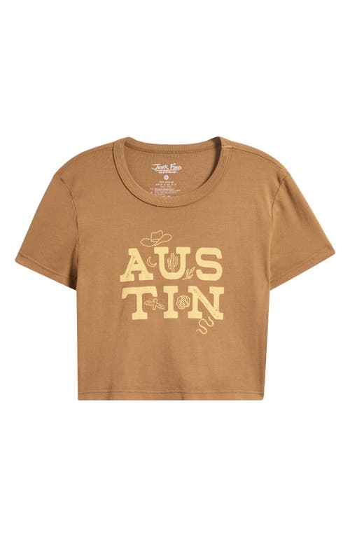 Junk Food Austin Cotton Graphic T-shirt In Animal Print