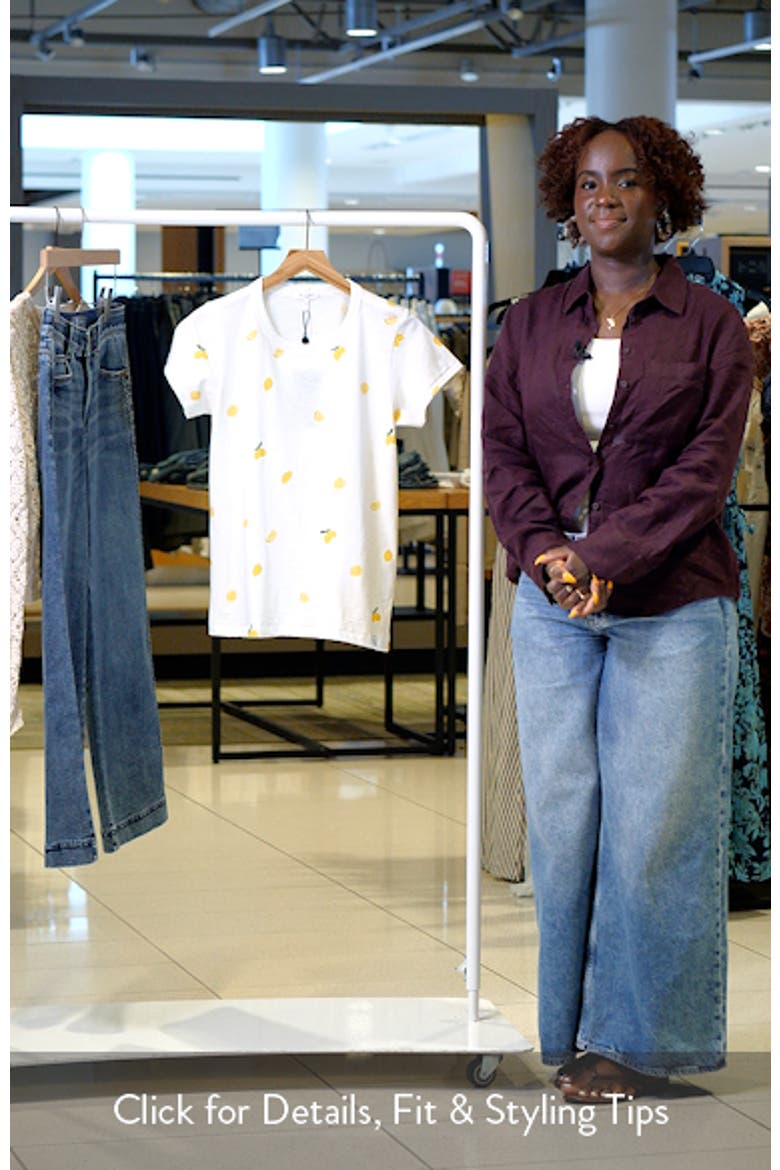 Lemon Print Cotton Tee video
