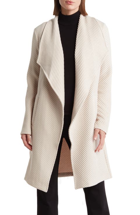 Ottoman Waterfall Knit Topper