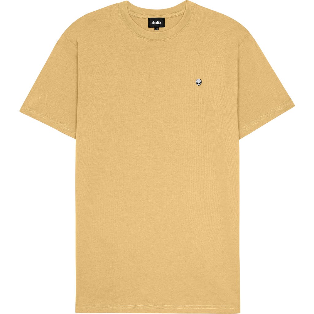 Dalix Mens Lil Alien Soft Heavyweight Tee