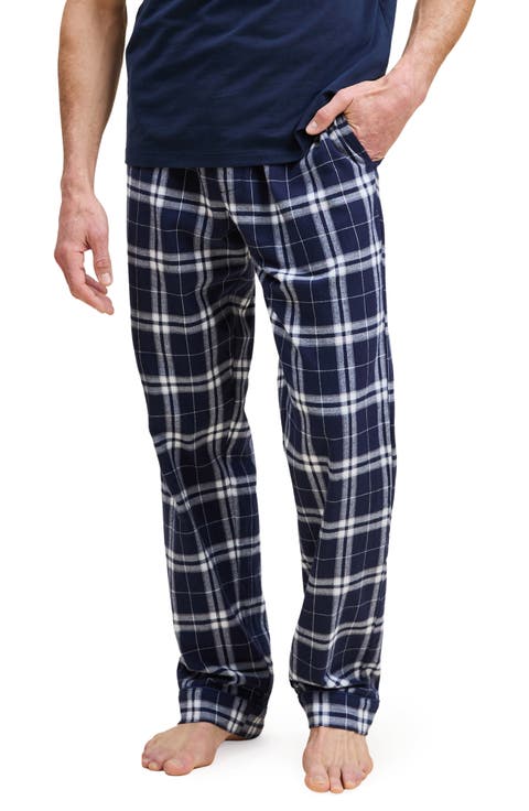 Oxford Tartan Cotton Pajama Pants