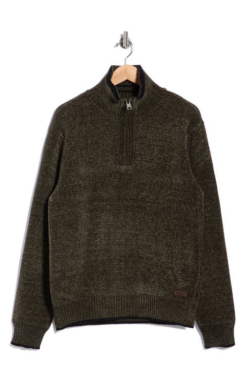 Warner Quarter Zip Sweater