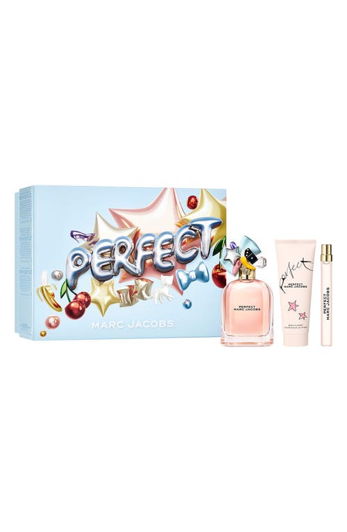 MARC JACOBS MARC JACOBS PERFECT EAU DE PARFUM 3-PIECE GIFT SET