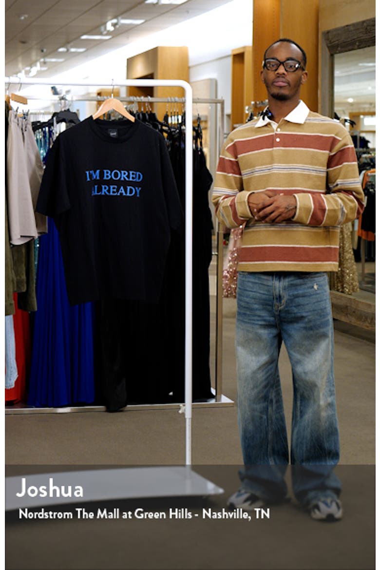 Bored Cotton Graphic T-Shirt video