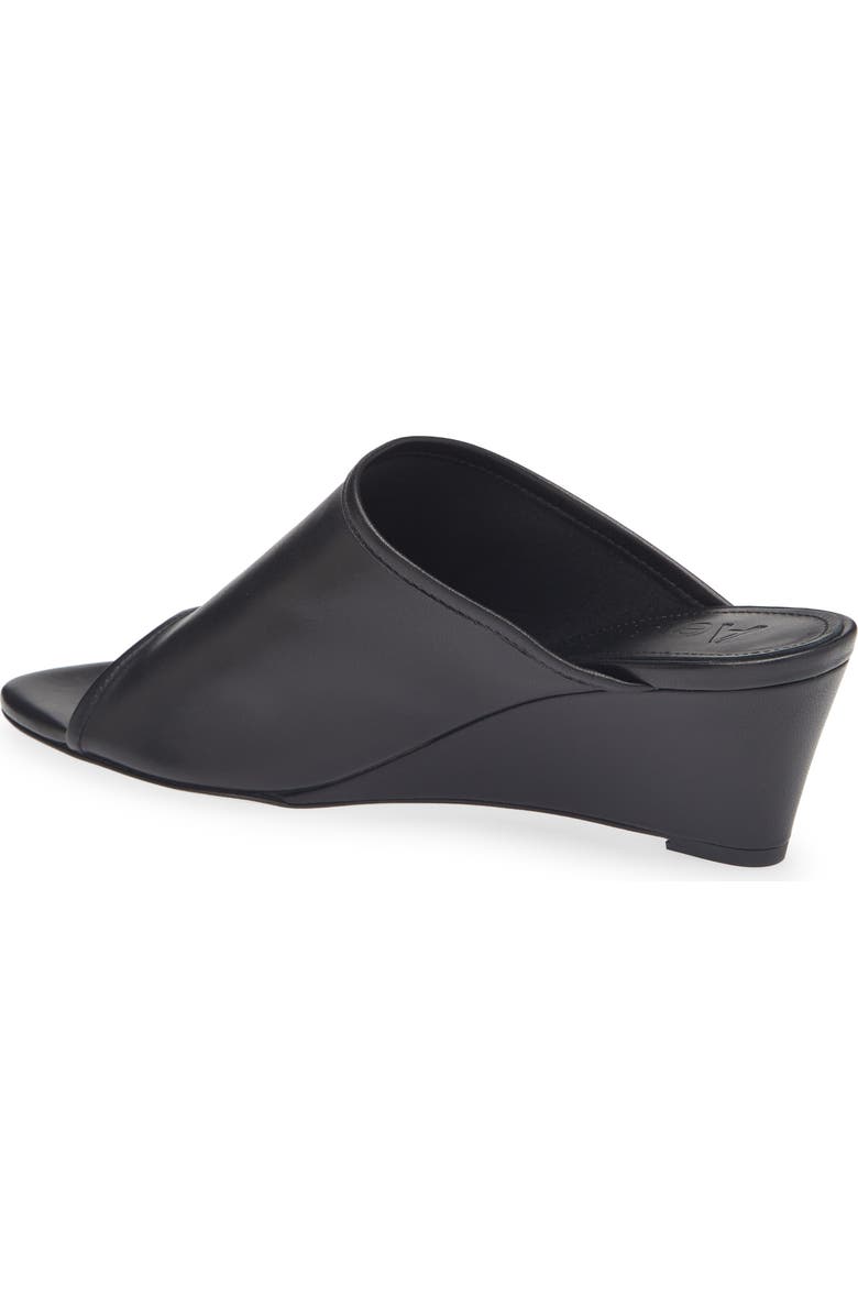 aeyde Suzanne Wedge Sandal, Alternate, color, Black