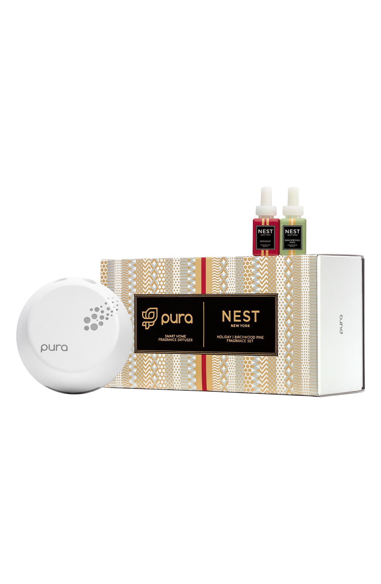 NEST New York Holiday & Birchwood Pine Pura Smart Home Fragrance ...