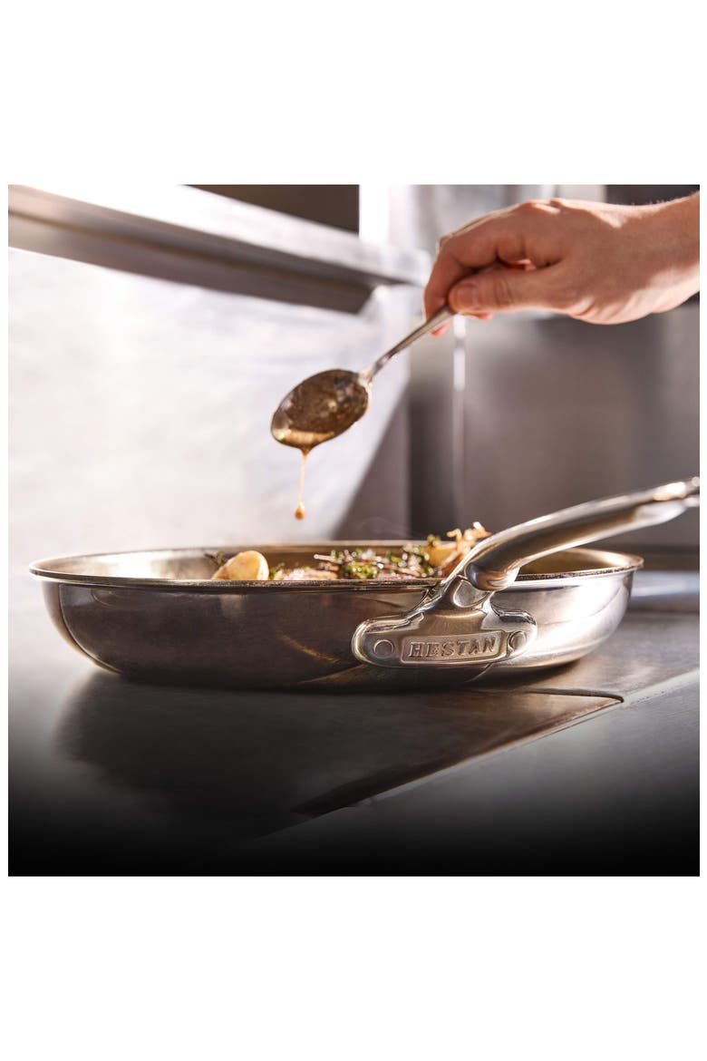 ProBond® Luxe Professional Clad Stainless Steel 11-Inch Skillet, Alternate, color, NO COLOR