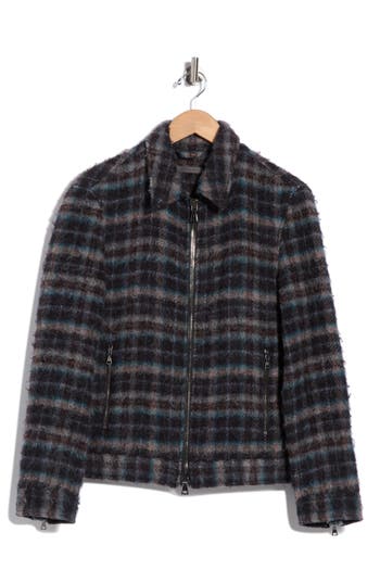 John Varvatos Slim Fit Virgin Wool Jacket In Electric Sky Blue
