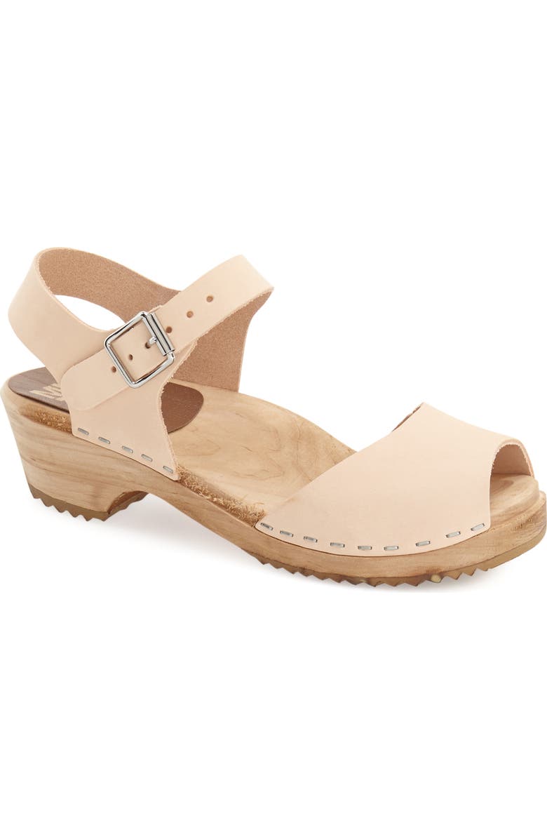 MIA Anja Clog Sandal, Alternate, color, Natural Le