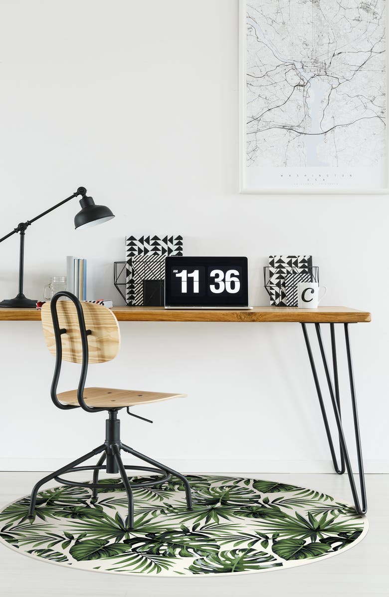 A&A Story Round Vinyl Mat, Alternate, color, 