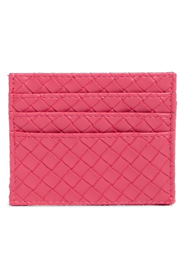 Fiona Card Holder, Alternate, color, HOT PINK