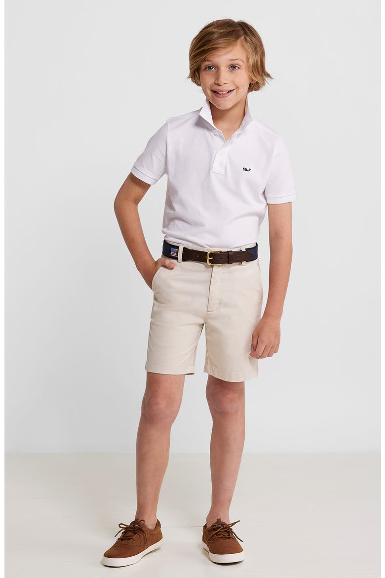 Kids' Edgartown Piqué Performance Polo, Alternate, color, WHITE CAP