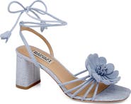 Badgley Mischka Collection Wallflower Ankle Wrap Sandal