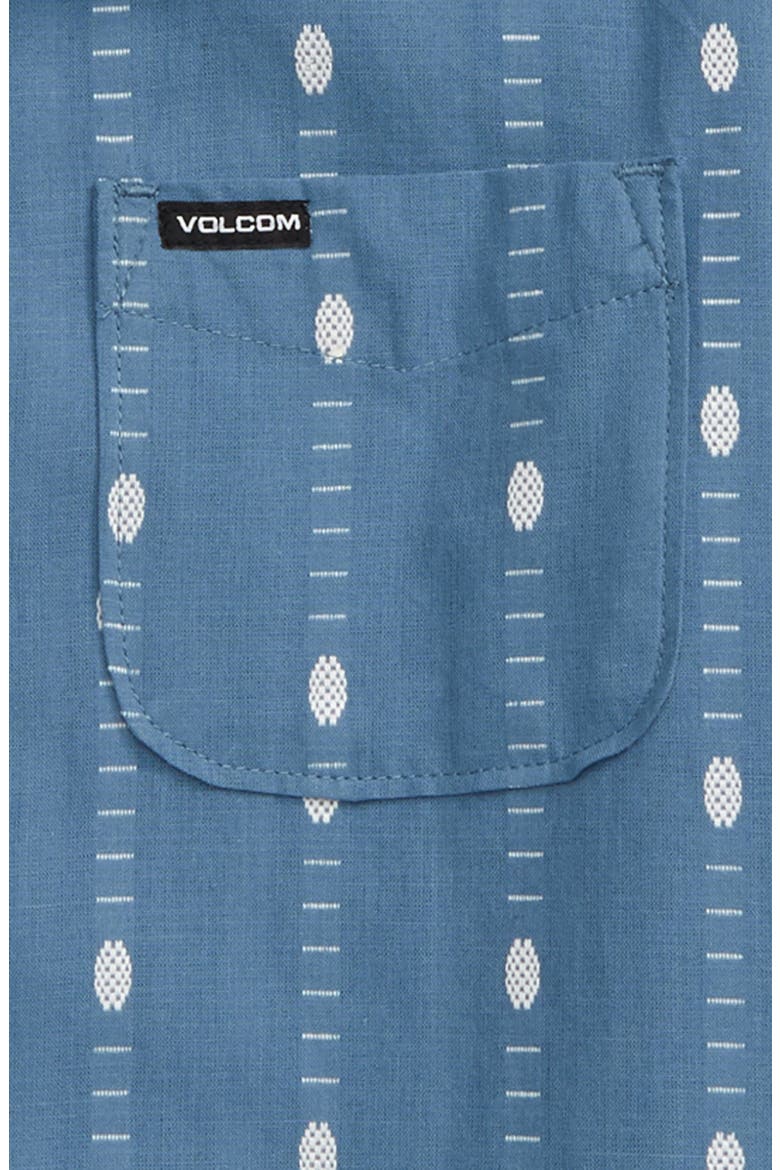 Bonga Stripe Button-Up Shirt, Alternate, color, BLUE RINSE