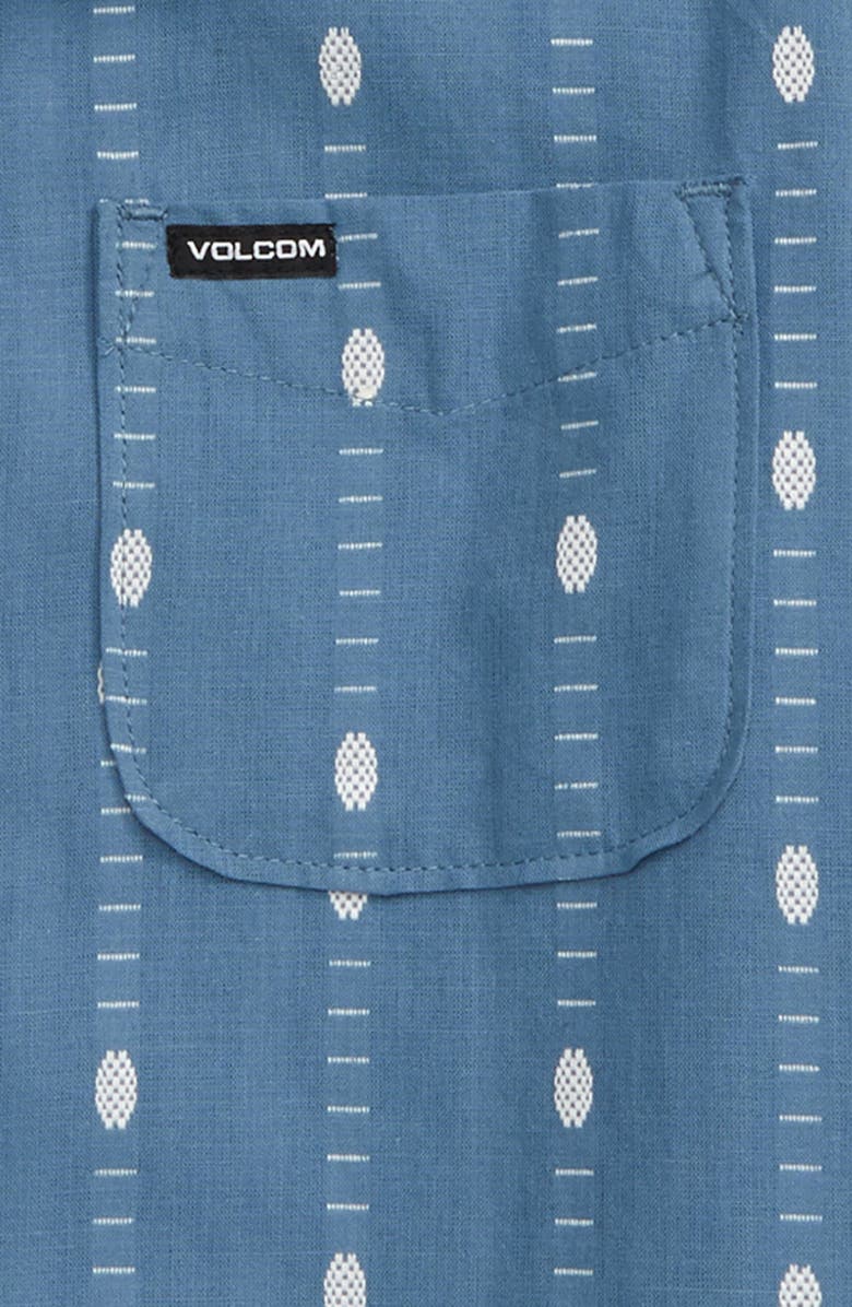 Volcom Bonga Stripe Button-Up Shirt, Alternate, color, 