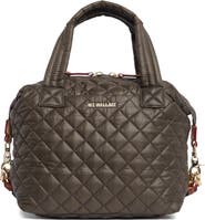 MZ Wallace Small Sutton Deluxe Quilted Nylon Crossbody Bag