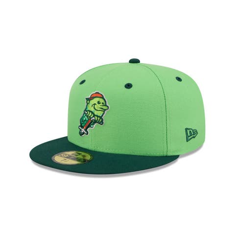Men's New Era  Green Hartford Yard Goats Theme Nights 59FIFTY Fitted Hat