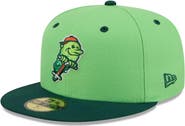 New Era Men's New Era  Green Hartford Yard Goats Theme Nights 59FIFTY Fitted Hat