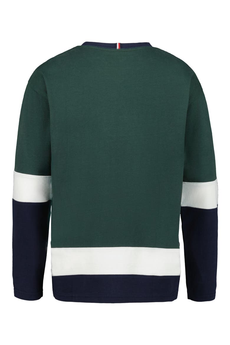 Kids' H Team Long Sleeve T-Shirt, Alternate, color, JUNE BUG