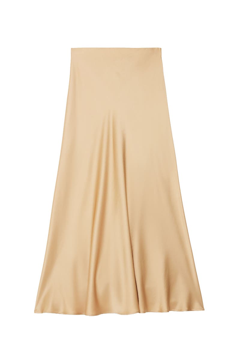 ottod'Ame Skirt In Viscose, Alternate, color, Beige