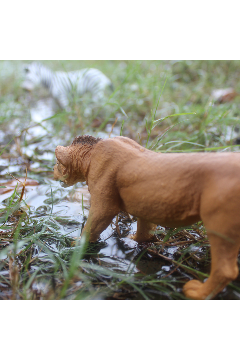 Adolescent Male Lion Toy, Alternate, color, No Color