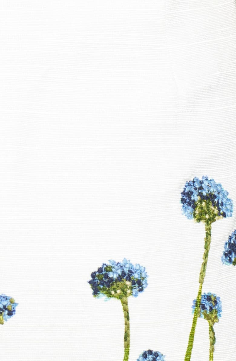 Tory Burch 'Emilia' Print Ottoman A-Line Dress, Alternate, color, 