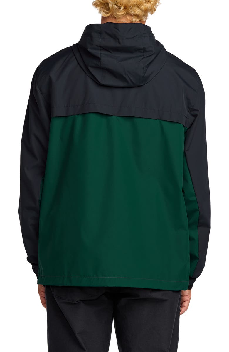 Billabong Transport Water Repellent Windbreaker, Alternate, color, Navy