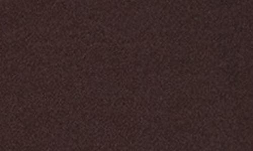 Theory Twist Neck Midi Dress In Crepe Jersey In Brown