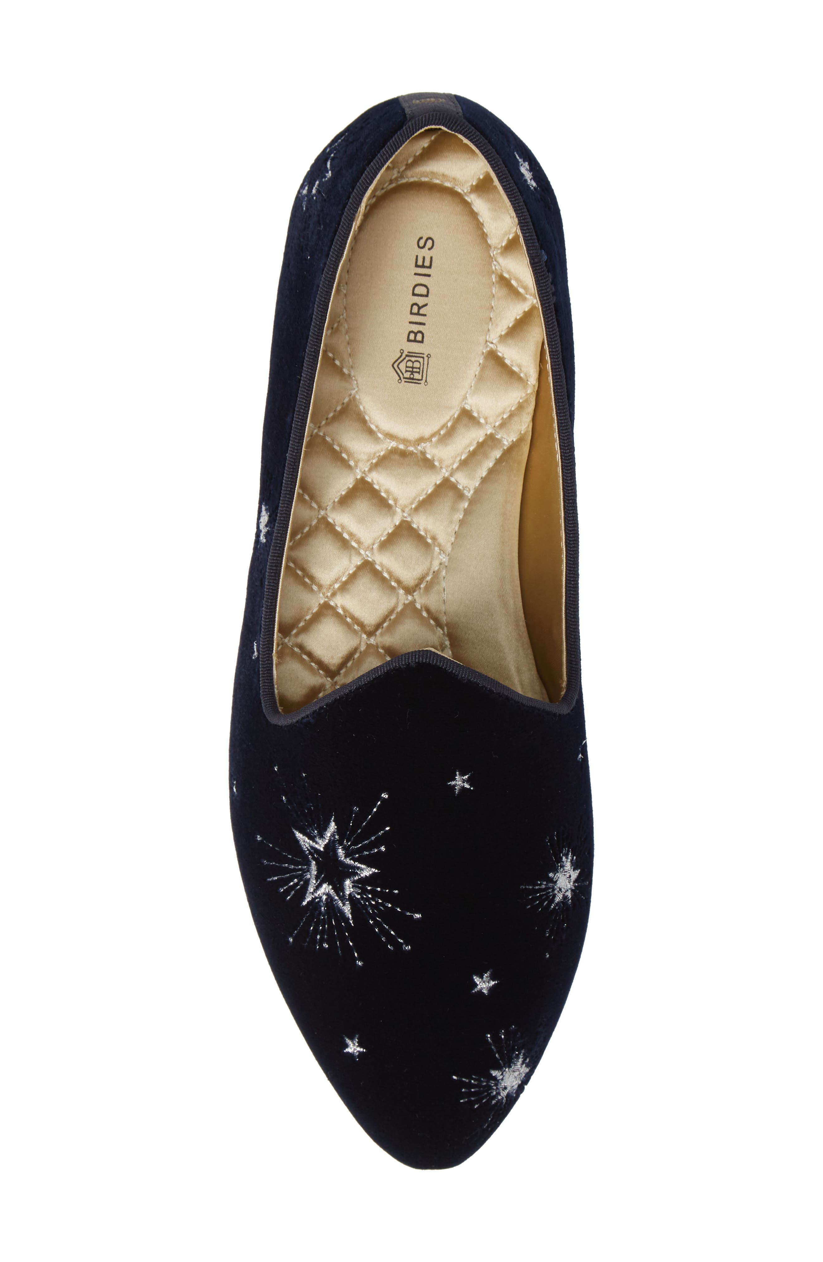 The Heron Loafer, Alternate, color, SKY VELVET