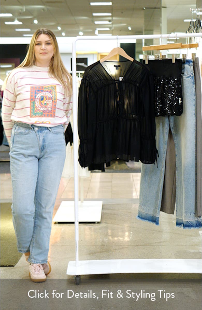 Tie Chiffon Top, sales video thumbnail