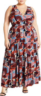 City Chic Amara Tie Back Dress