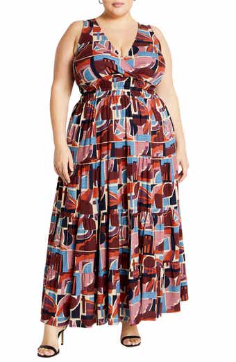 City Chic Amara Tie Back Dress