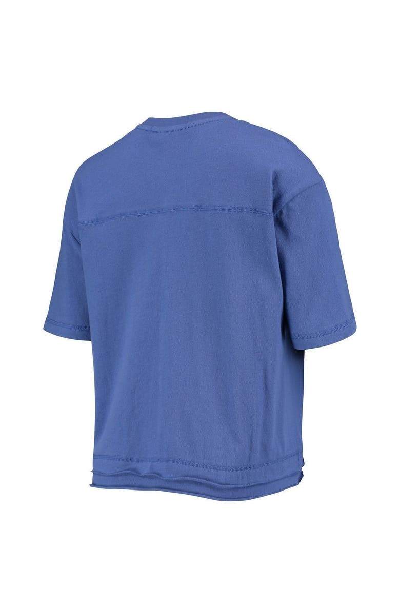 Junk Food Women's Junk Food Royal Philadelphia 76ers Gradient Crop Top, Main, color, Royal