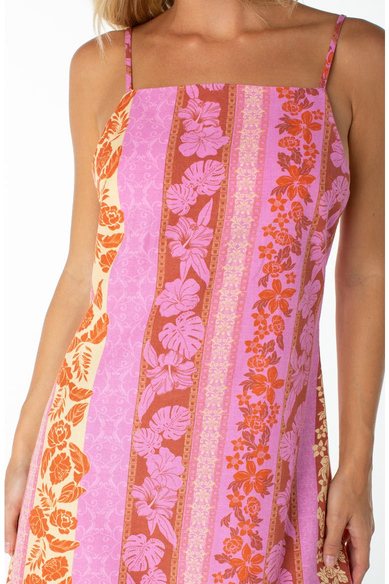 Heatwave Floral Minidress, Alternate, color, FUCHSIA PNK