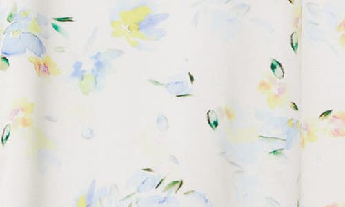 & OTHER STORIES & OTHER STORIES FLORAL FLUTTER SLEEVE DRESS