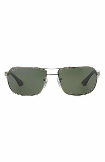 62mm Square Polarized Sunglasses
