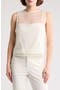 Sleeveless Organza Blouse