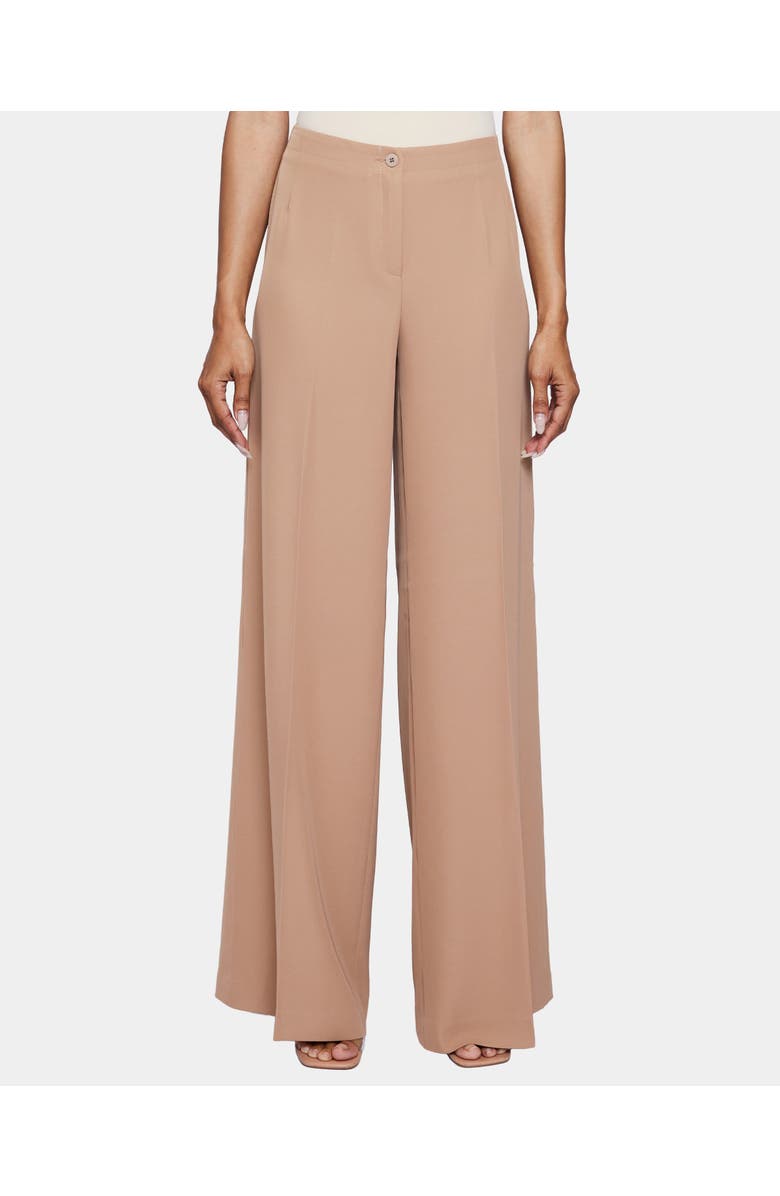 Santorelli AYLA Wide Leg Pants in Soft Stretch Crepe, Main, color, 
