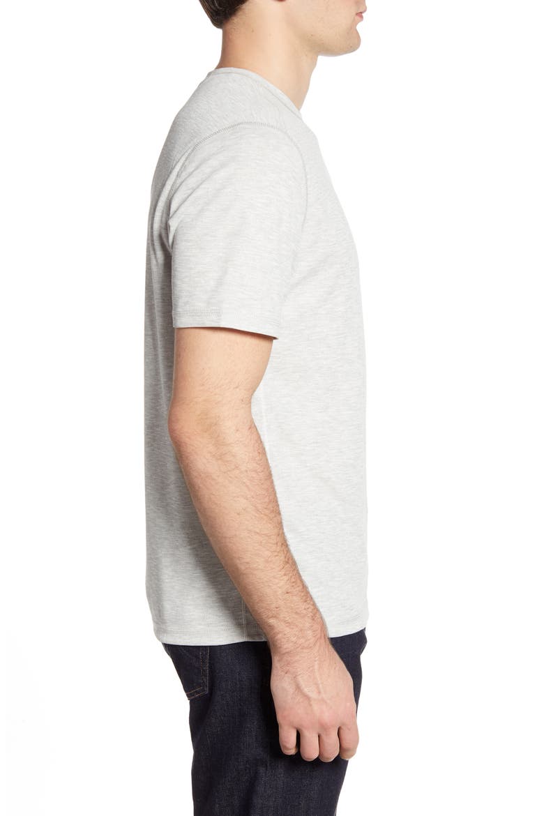 Flip Tide Reversible Performance T-Shirt, Alternate, color, CONTINENTAL