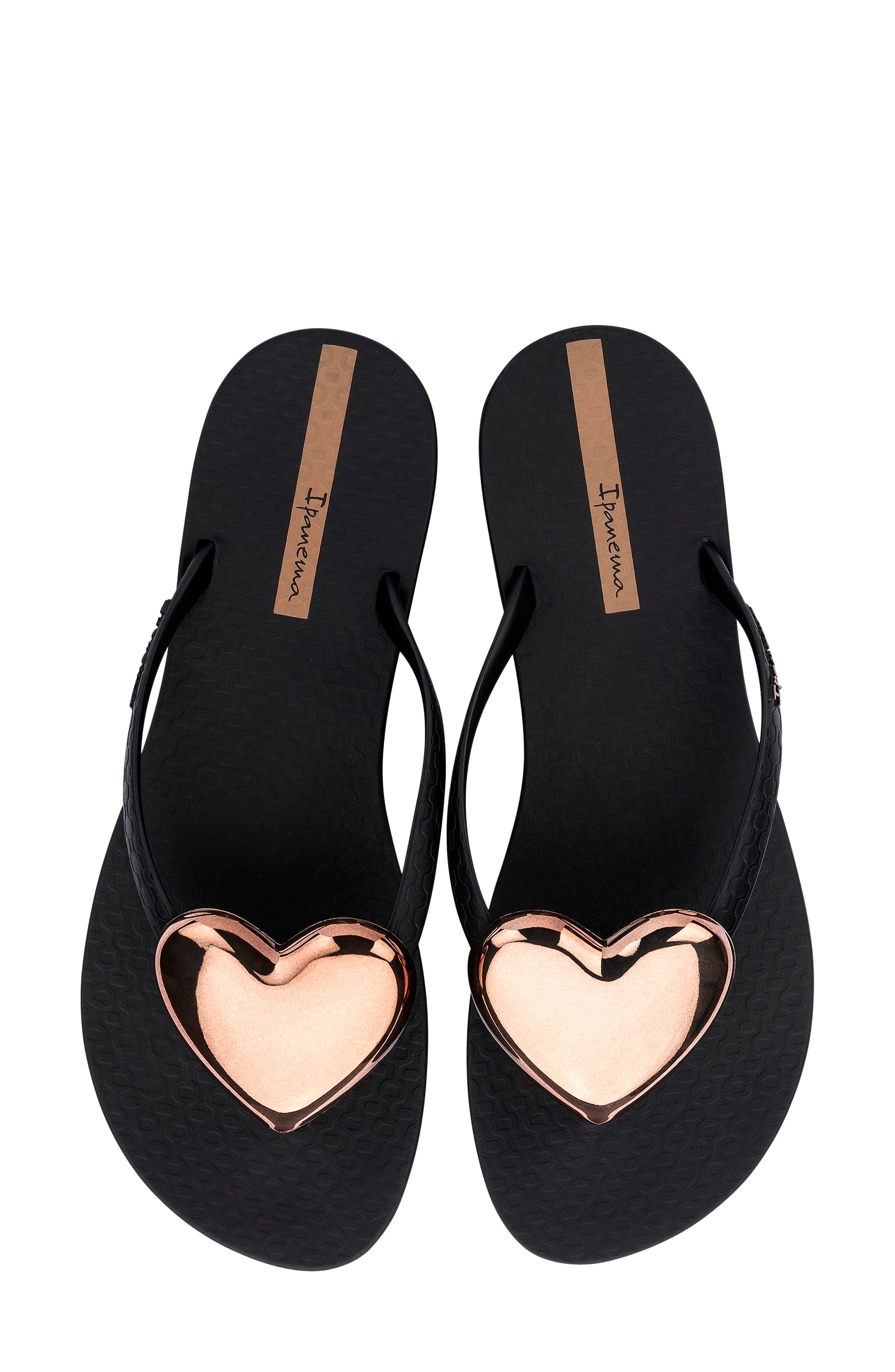 Ipanema Maxi Fashion IV Fip Flop, Alternate, color, Black/Bronze