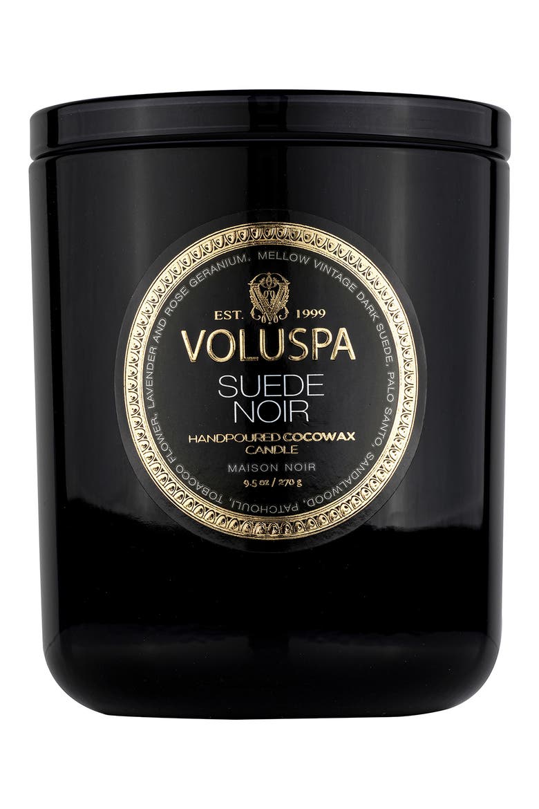 Suede Noir Classic Candle, Alternate, color, SUEDE NOIR