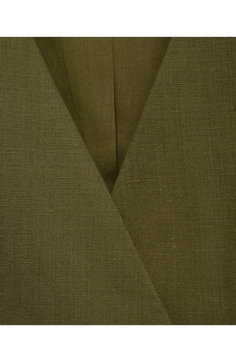 MANGO Wrap Top, Alternate, color, Khaki Green