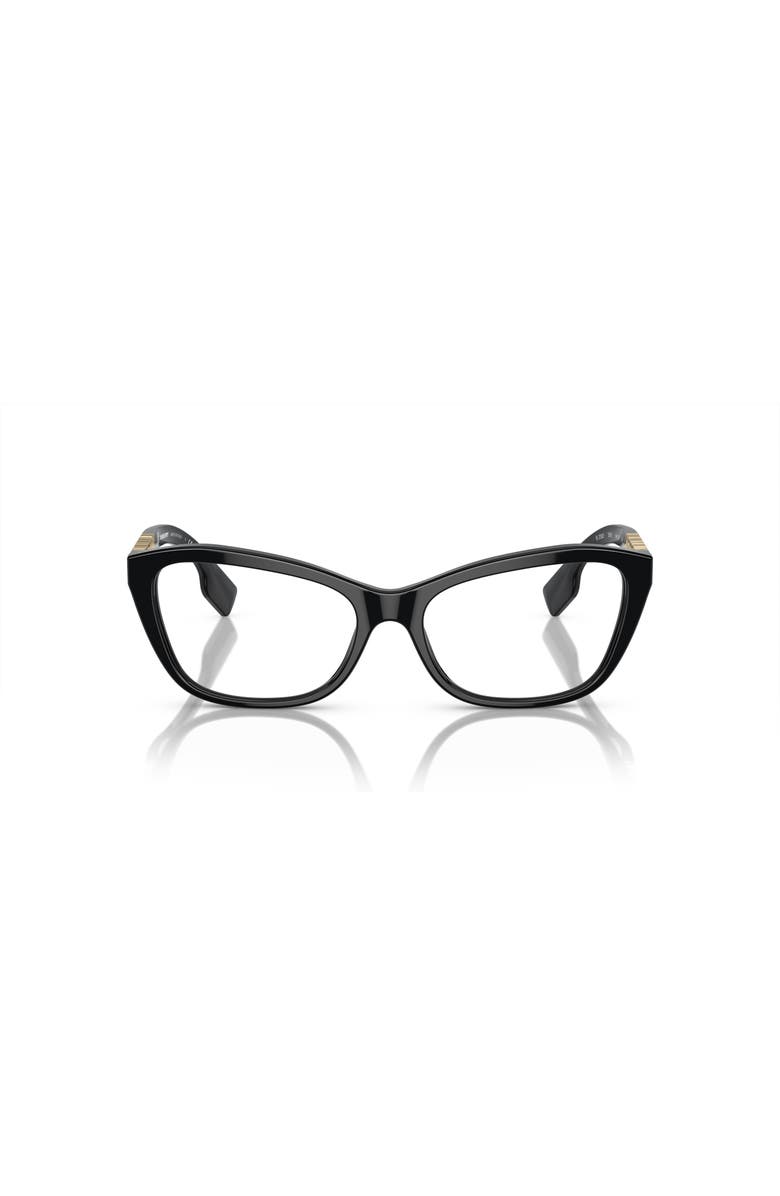 Burberry 54mm Cat Eye optical glasses, Alternate, color,